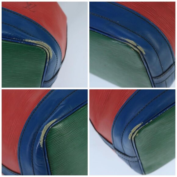 LOUIS VUITTON Epi Toriko Color Noe ShoulderBag Red Blue Green M44084 Auth 99059 - Picture 15 of 15